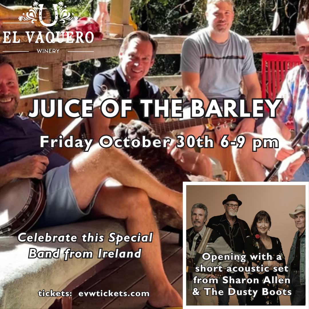 Juice of the Barley with Opener Sharon Allen