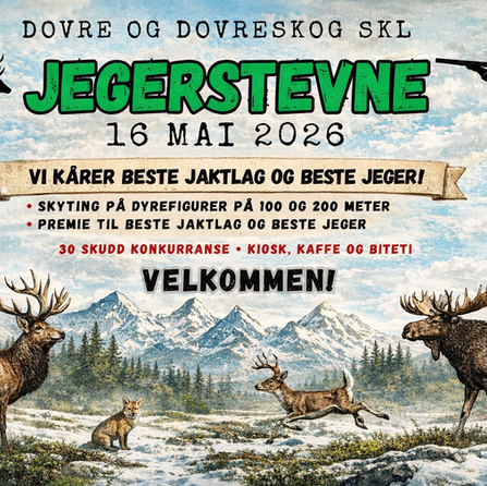 Velkommen til Jegerstevne 2026!