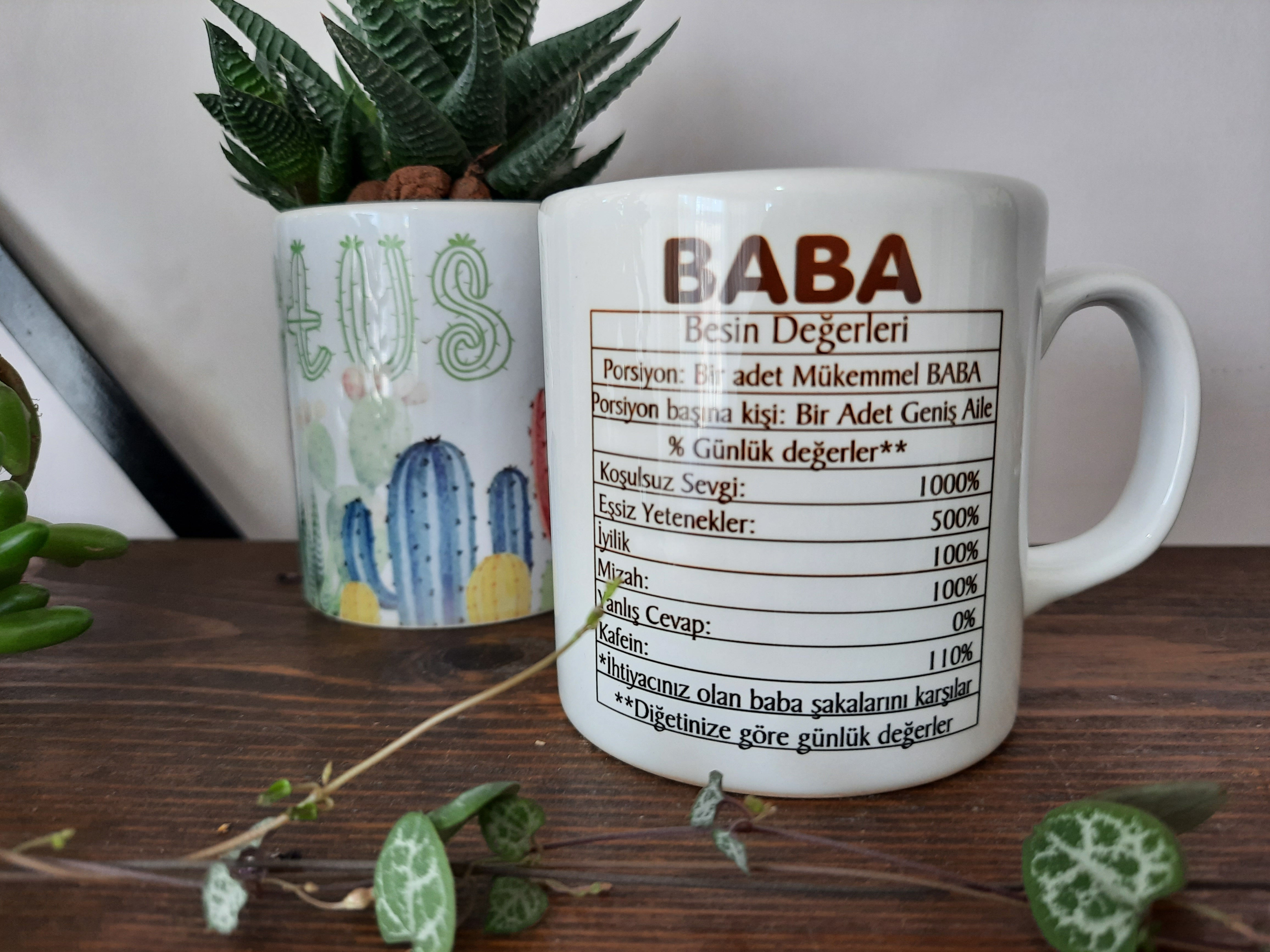 Babalar Günü Kupa Bardak