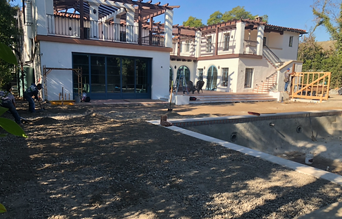 Pre turf installation