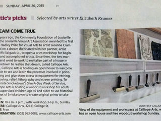 Calliope in the Courier-Journal