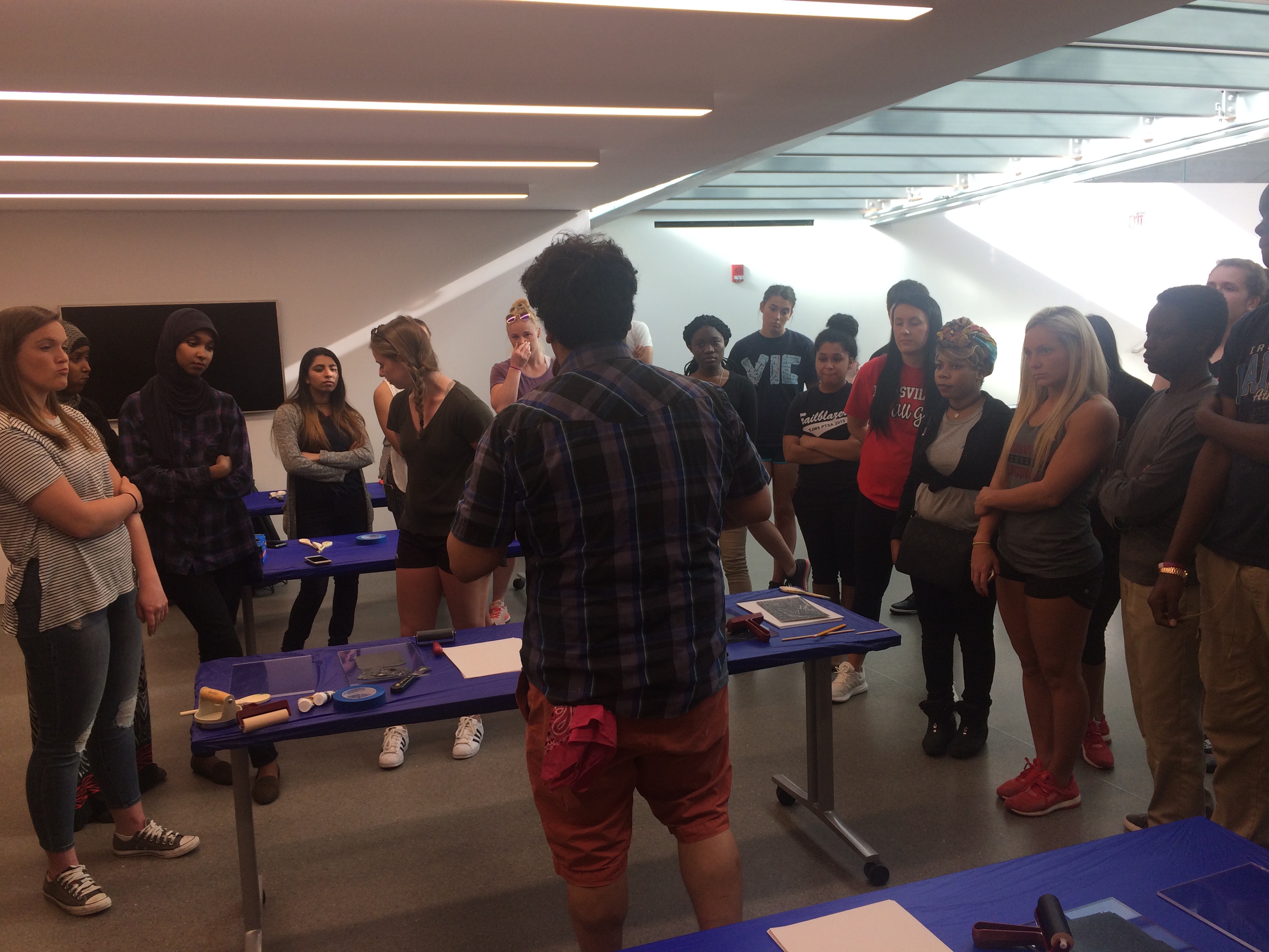 Workshop at Speed Art Museum