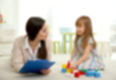 Child with Autism being Evaluated