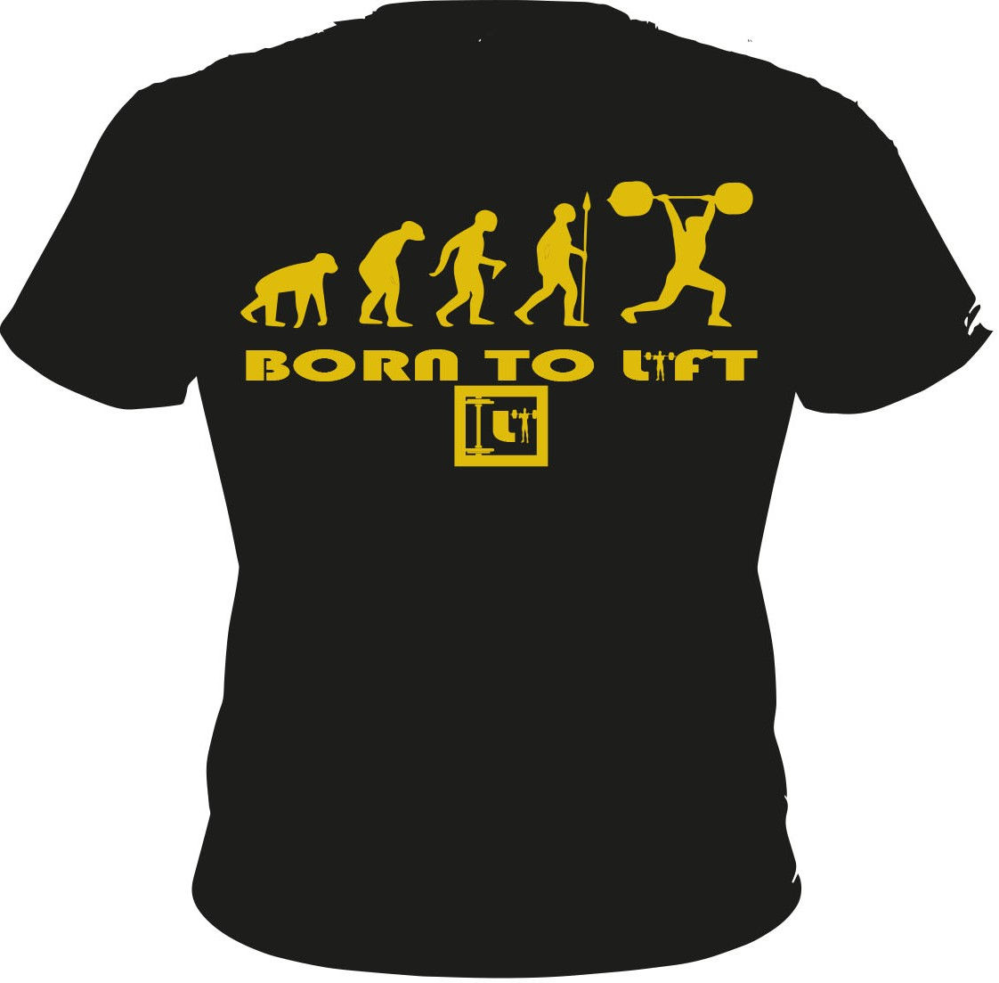 Camiseta Hombre Born to Lift