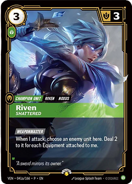 Riftbound Riven Promo at Auckland Card Show