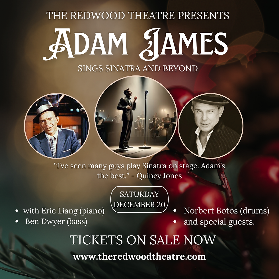 Adam James sings Sinatra and Beyond