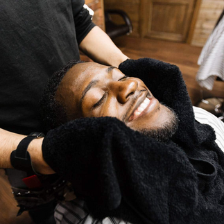 Straight razor shave