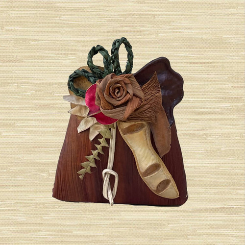 Sri Aurobindo Ashram - Areca Leaf Basket Gift Set (Assorted) 08