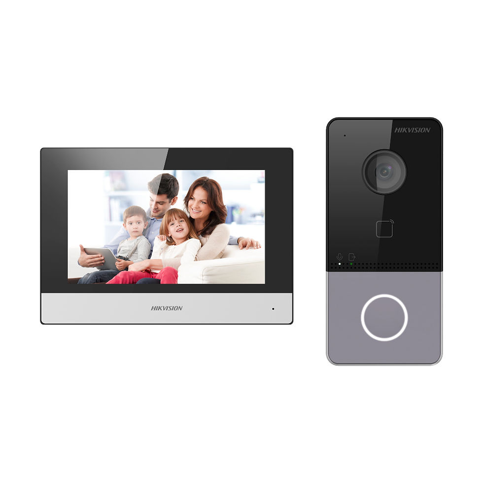 Hikvision - Sistema de videoportero - DS-KIS603-P