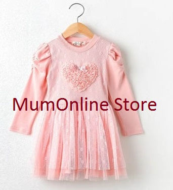Pink Heart Dress