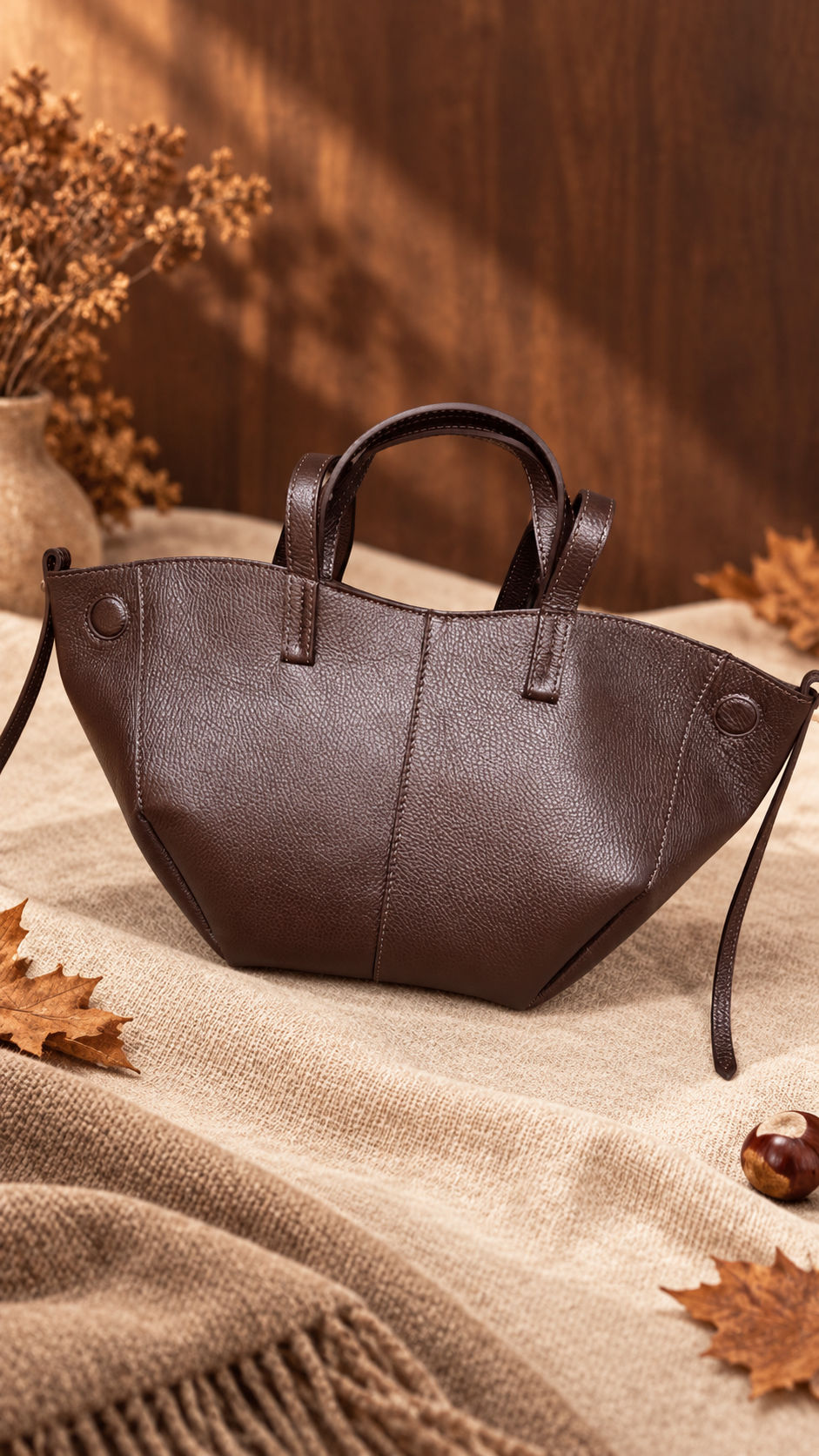 Sac en cuir « Alma » 🤎