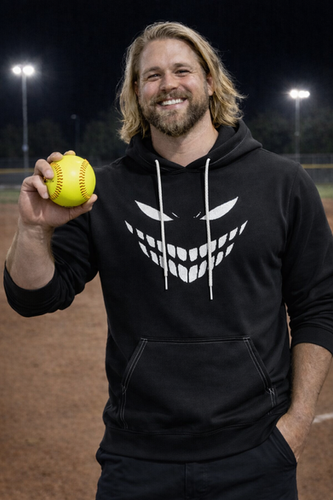 Black Smile Hoodie | Hoodlumsports