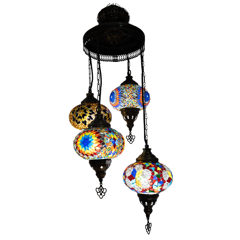 Lámpara de Techo 4 bombones #3