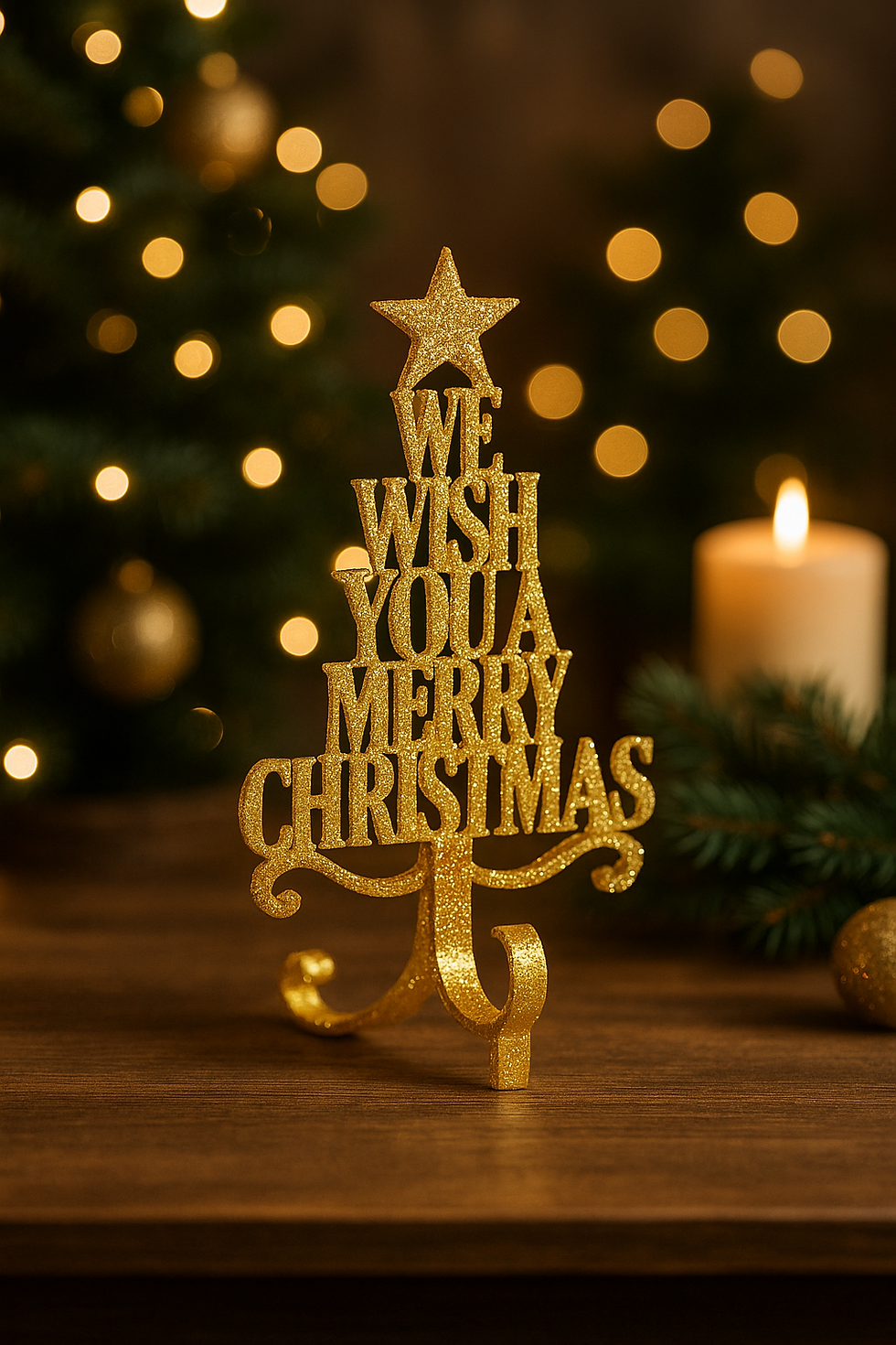 Χειροποίητο Επιτραπέζιο Δεντράκι από Υγρό Γυαλί