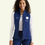 Thumbnail: Healing Hands Women's Khloe Sleeveless Scrub Jacket