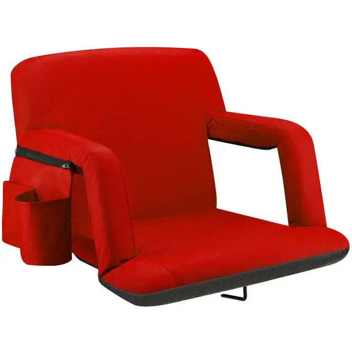 Thumbnail: Reclining Stadium Seat with Armrests