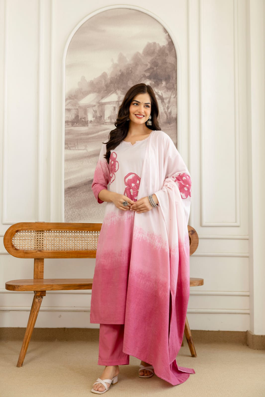 Tie Dye Print Cotton set