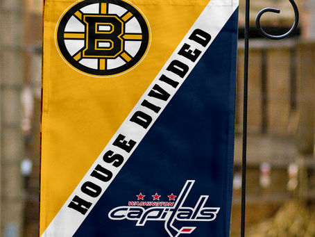 Bruins vs Capitals House Divided Flag: Show Your Team Spirit in Style