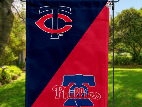 Twins vs Phillies House Divided Flag: Show Your Team Spirit in Style!