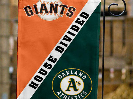 The Ultimate Guide to Giants vs Athletics House Divided Flag