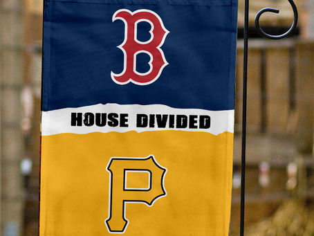 Showing Your Team Spirit with the Red Sox vs Pirates House Divided Flag