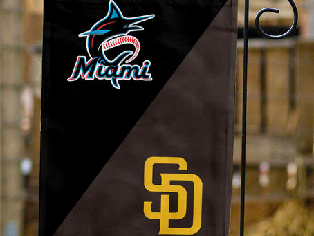The Ultimate Way to Show Your MLB Team Spirit: Marlins vs Padres House Divided Flag