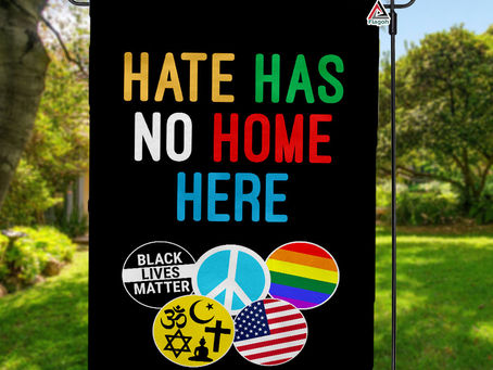 Hate Has No Home Here Flag: Show Your Support with LGBT Outdoor Decoration
