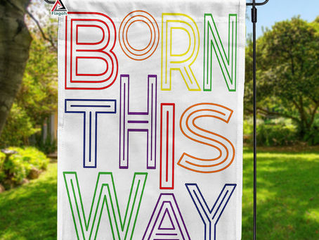 Express Your Pride with the Born This Way Flag!