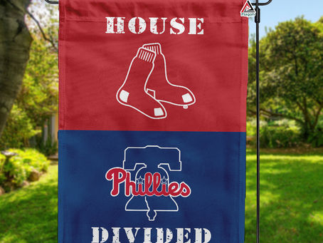 Red Sox vs Phillies House Divided Flag: Show Your Team Pride in Style