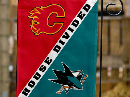 Flames vs Sharks House Divided Flag: Show Your Team Pride in Style