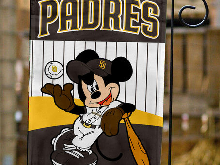 The Perfect Addition to Your Padres Collection: San Diego Padres x Mickey Baseball Flag