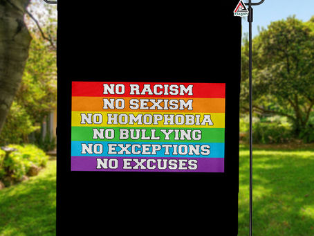 Embrace Diversity with Our No Racism No Sexism Flag and Progress Pride Flag