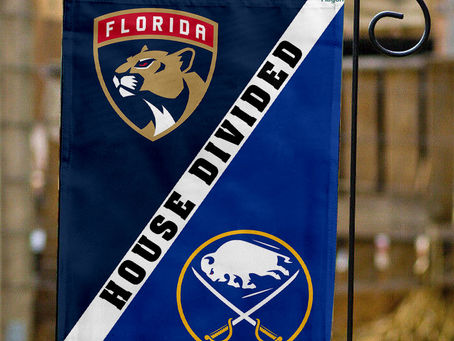Panthers vs Sabres House Divided Flag: Show Your Team Spirit in Style!