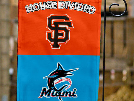 Giants vs Marlins House Divided Flag: Show Your Team Pride in Style!