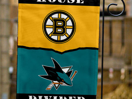 Bruins vs Sharks House Divided Flag: Show Your Team Spirit in Style!