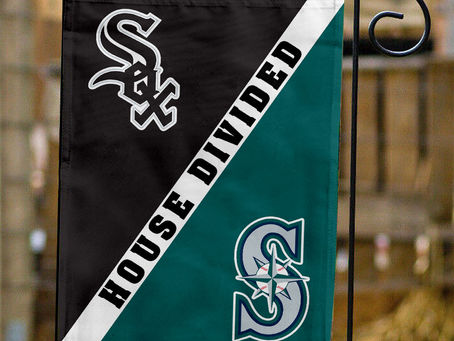 Showing Your Team Spirit with the White Sox vs Mariners House Divided Flag