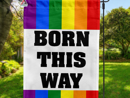 Express Your Pride with the Born This Way Flag!