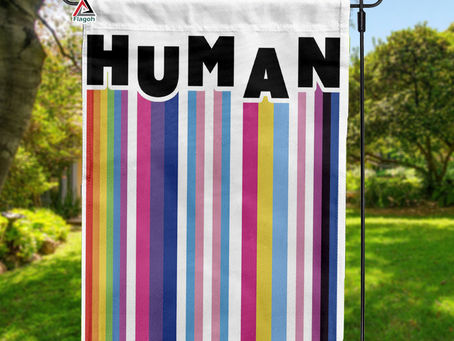 The Human Bar Code Flag: A Symbol of Unity and Pride
