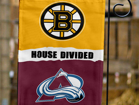 Bruins vs Avalanche House Divided Flag: Show Your Team Spirit!