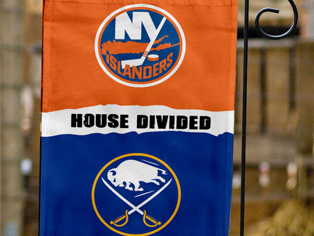Islanders vs Sabres House Divided Flag: Show Your Team Spirit in Style