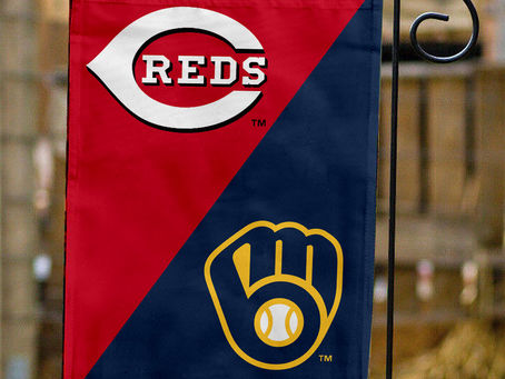 Reds vs Brewers House Divided Flag: Show Your Team Spirit!