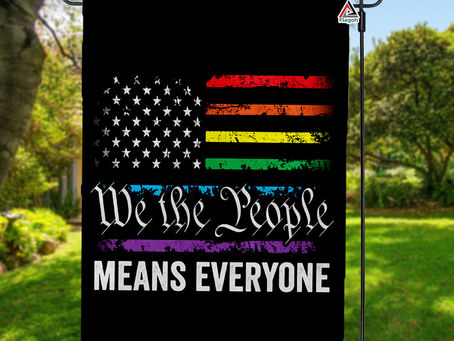  Celebrate Independence Day with the We The People Means Everyone Flag! 