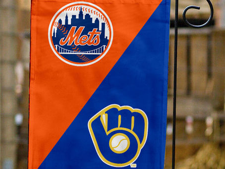 Unite Your Household with the Mets vs Brewers House Divided Flag