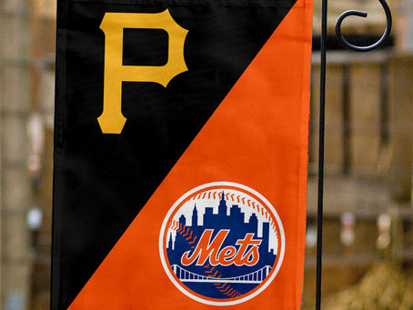 The Ultimate Showdown: Pirates vs Mets House Divided Flag