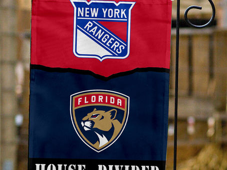 Rangers vs Panthers House Divided Flag: Show Your Team Spirit!