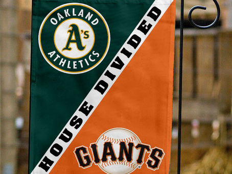 Athletics vs Giants House Divided Flag: Show Your Team Spirit in Style