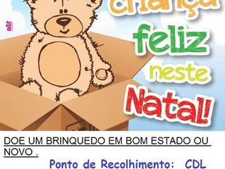 Campanha Natal Solidário da CDL de Major Vieira