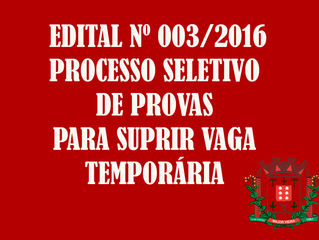 Prefeitura de Major Vieira Lança Processo Seletivo