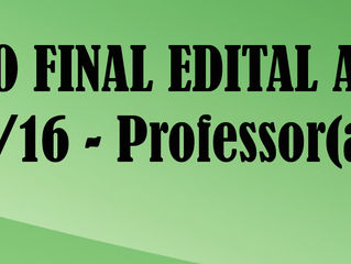 Classificação Final ACT-2016 de Major Vieira
