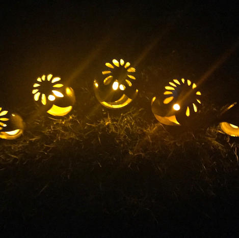 Candleholders with Votives
